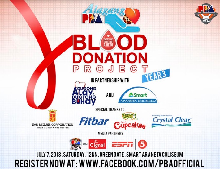 Be a hero, be a blood donor - News | PBA - The Official Website