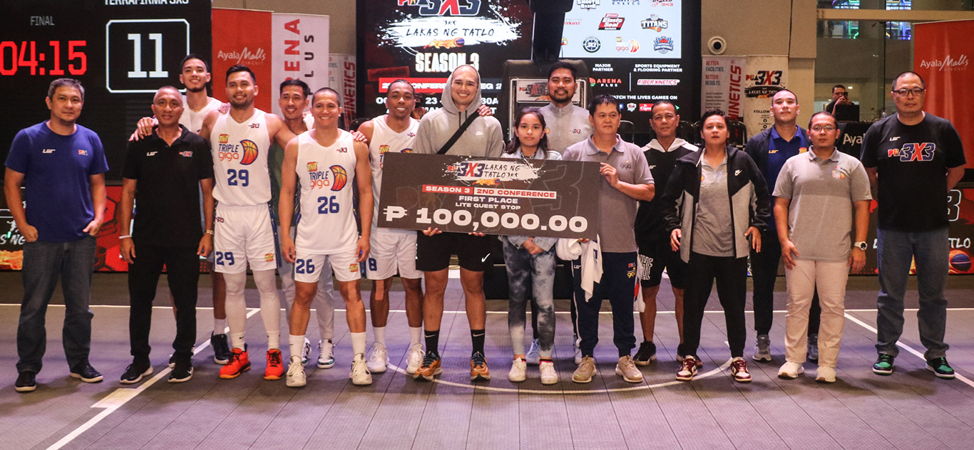 Pba 3x3 Triple Giga Make It Two In A Row News Pba The Official